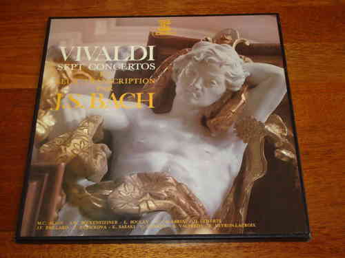 Vivaldi - 7 Concerti & Bach Transkriptionen - Scimone - Erato 3 LP Box