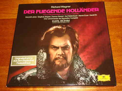 Wagner - Der fliegende Holländer Bayreuth 1971 - Karl Böhm - DG 3 LP Box