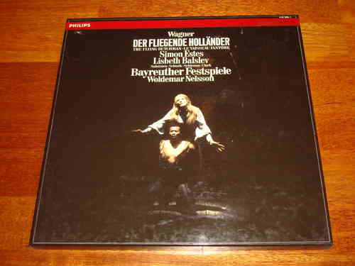 Wagner Der fliegende Holländer Bayreuth 1985 Nelsson Philips Digital 3 LP