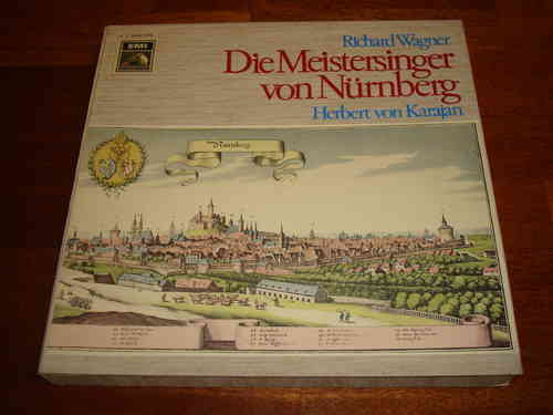 Wagner - Die Meistersinger von Nürnberg - Karajan - Angel Series 5 LP