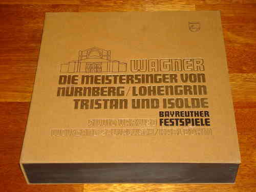 Wagner Meistersinger Lohengrin Tristan Varviso Sawallisch Böhm Philips 14 LP