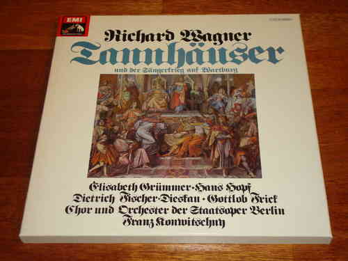Wagner - Tannhäuser - Konwitschny Fritz Wunderlich - EMI 4 LP Box