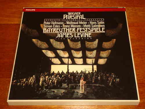 Wagner Parsifal Bayreuth 1985 Levine Peter Hofmann Philips Digital Classics 5 LP
