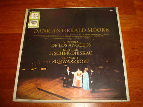 Dank an Gerald Moore - Schwarzkopf Fischer-Dieskau - Angel Series 2 LP SMA