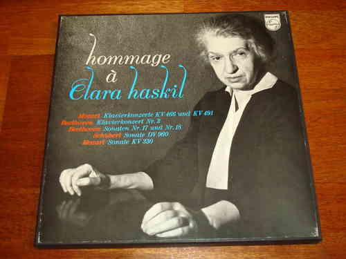 Hommage a Clara Haskil Philips 4 LP Box 6733002