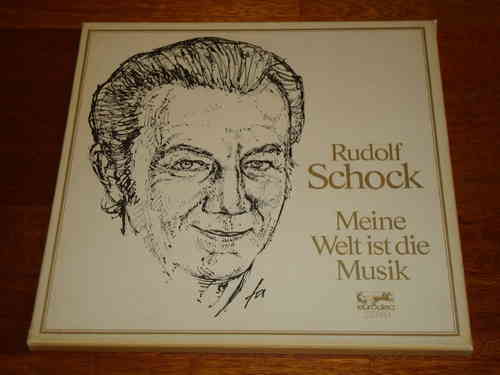 Rudolf Schock - Meine Welt ist die Musik - Eurodisc 3 LP Club Edition Box