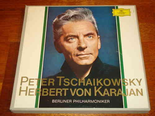 Tchaikovsky - Karajan Sviatoslav Richter Ferras - DG 7 LP Box Tulip Stereo