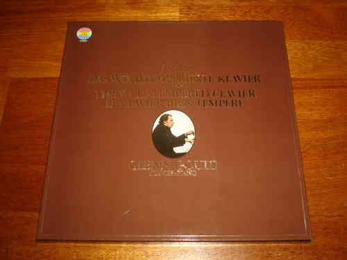 Bach Das Wohltemperierte Klavier Well-Tempered Clavier Gould CBS 4 LP