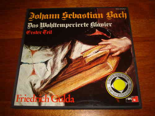 Bach - Das Wohltemperierte Klavier I - The Well-Tempered Clavier I - Friedrich Gulda - MPS 3 LP