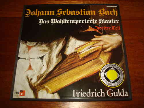 Bach - Das Wohltemperierte Klavier II - The Well-Tempered Clavier II - Friedrich Gulda - MPS 4 LP