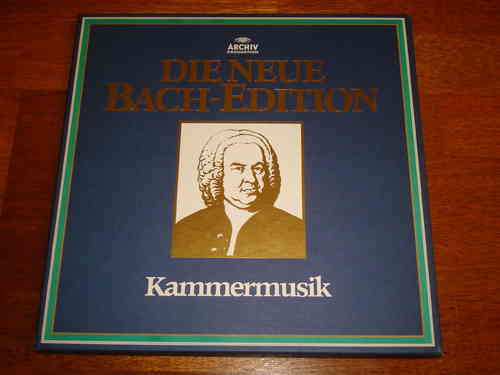 Bach - Neue Bach-Edition - Chamber Music - Goebel - Archiv Produktion Digital 9 LP