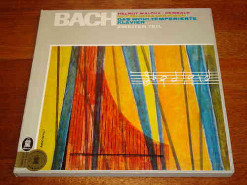 Bach Das Wohltemperierte Klavier Well-Tempered Clavier II Walcha Odeon 3LP W/G