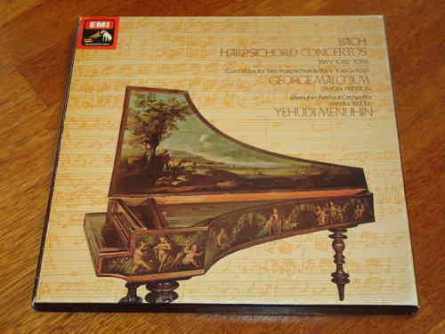 Bach - Cembalokonzerte - Harpsichord Concertos - Malcolm Menuhin - EMI UK 3 LP Box