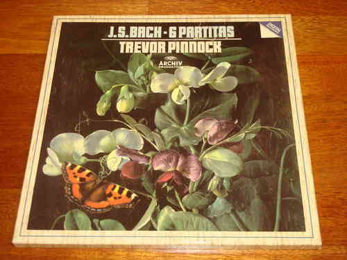 Bach - 6 Partiten - Trevor Pinnock - Archiv Produktion Digital 2 LP Box