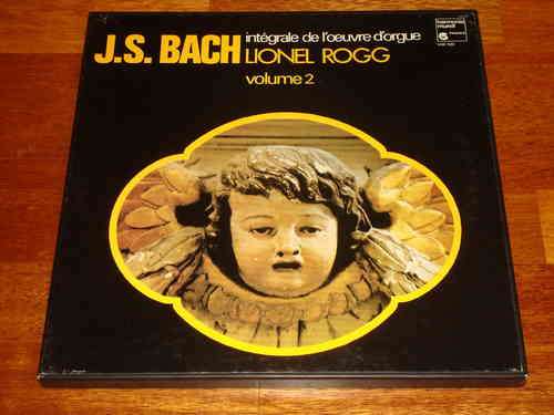 Bach - Das Orgelwerk - Organ Works Vol.2 - Lionel Rogg - Harmonia Mundi France 6 LP Box