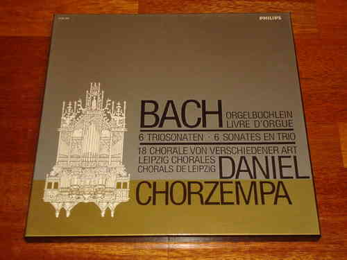 Bach Orgelwerke Organ Works - Daniel Chorzempa - Philips 6 LP Box