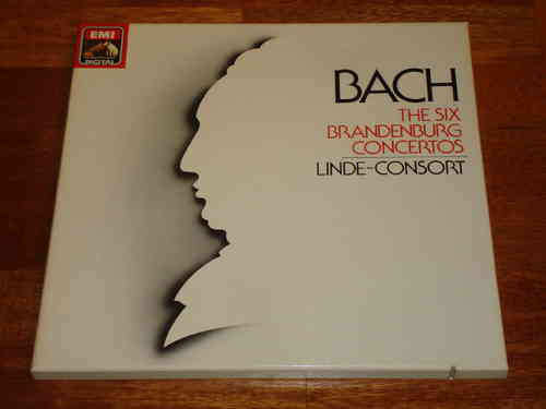 Bach - 6 Brandenburgische Konzerte - Linde Consort - EMI 2 LP Box