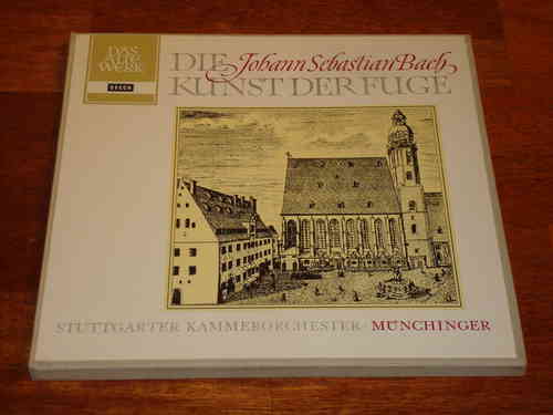 Bach - Die Kunst der Fuge - The Art of the Fugue - Münchinger - Decca 2 LP Box Royal Stereo Sound