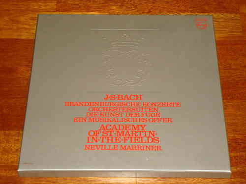 Bach - Kammermusik - Chamber Music - Marriner - Philips 7 LP Box