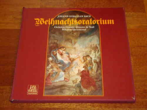 Bach - Weihnachtsoratorium - Christmas Oratorio - Harnoncourt - Telefunken 3 LP Box