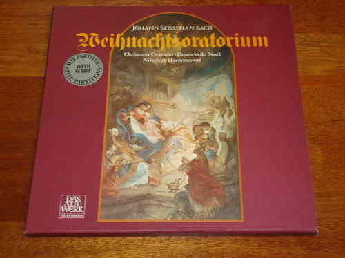 Bach - Weihnachtsoratorium - Harnoncourt - Telefunken 3 LP Box