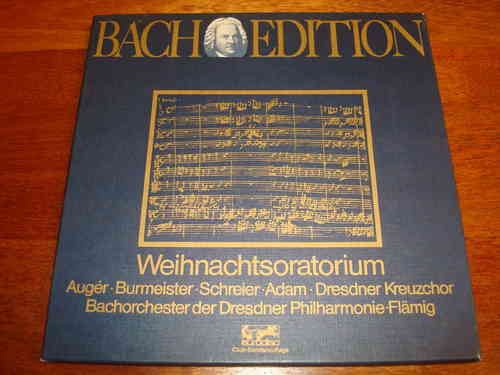 Bach - Weihnachtsoratorium - Christmas Oratorio - Flämig - Eurodisc Eterna 3 LP Box
