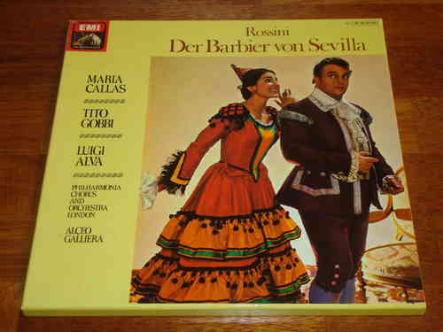 Rossini - Il Barbiere di Siviglia - Maria Callas Gobbi Galliera - EMI Electrola 3 LP Box
