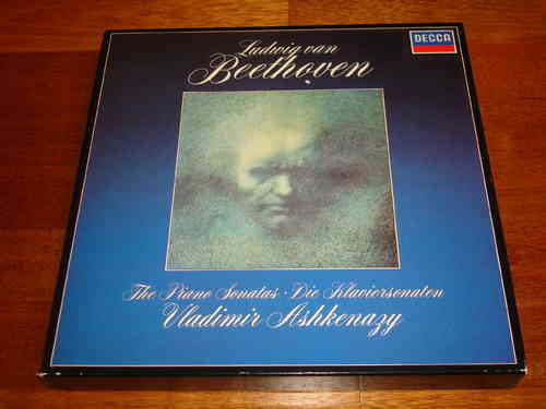 Beethoven Die Klaviersonaten Complete Piano Sonatas Ashkenazy Decca 12 LP Box