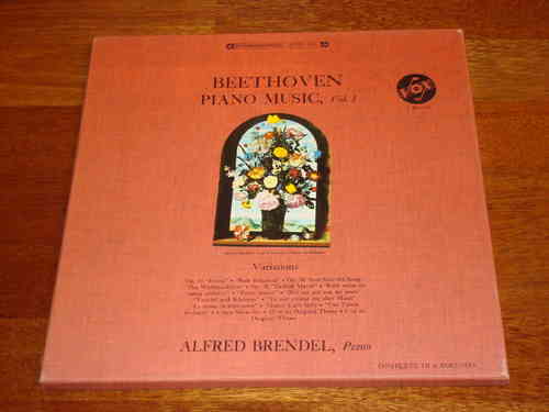 Beethoven - Piano Music Vol.1 Variations - Alfred Brendel - Vox US 3 LP Box