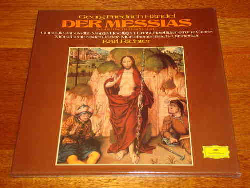 Händel - Der Messias - Messiah - Karl Richter - DG 3 LP Box