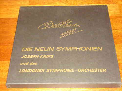 Beethoven - Neun Symphonien - Nine Symphonies - Krips - Artiphon 7 LP Box