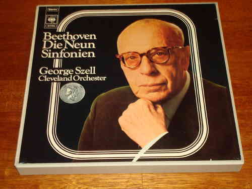 Beethoven - Neun Symphonien - Nine Symphonies - Szell - CBS 7 LP Box