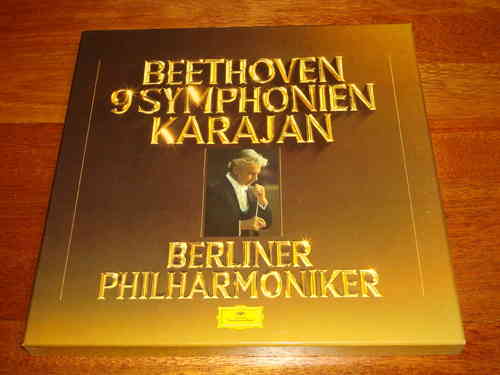 Beethoven - Neun Symphonien - Karajan - DG 8 LP Box 1977 ED1