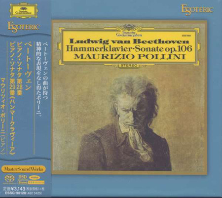 Beethoven Piano Sonatas 28 & 29 Maurizio Pollini Esoteric SACD