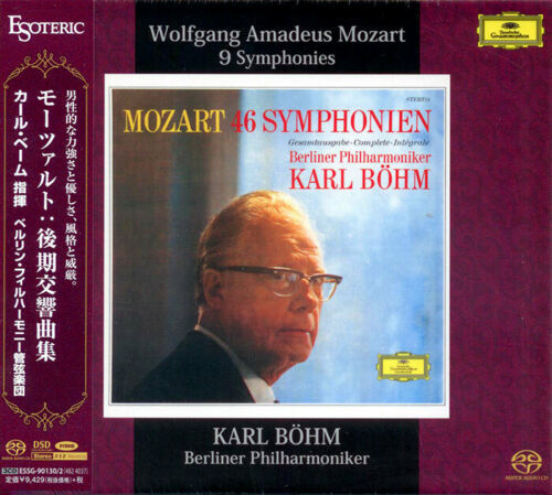 Mozart 9 Symphonien Karl Böhm Esoteric SACD Box ESSG 90130/2