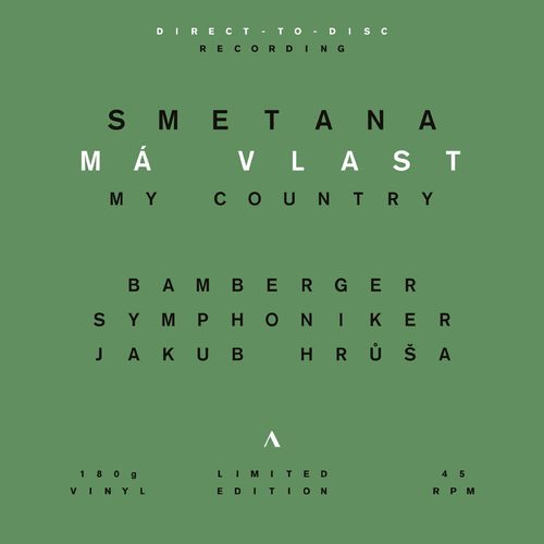 Smetana Ma Vlas Hrusa Accentus Direct-to-Disc 3 LP Box
