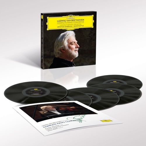 Beethoven Complete Piano Concertos Zimerman 5LP signed