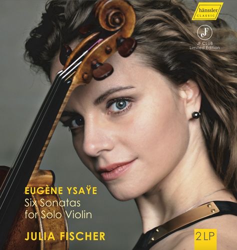 Ysaye 6 Sonaten für Violine solo JULIA FISCHER Hänssler 2LP