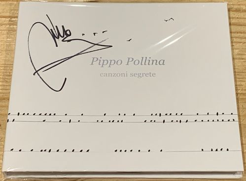 SIGNED Pippo Pollina Canzoni segrete Jazzhaus Records CD