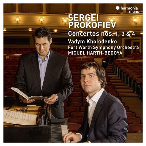SIGNED Vadym Kholodenko Prokofiev Piano Concertos 1 3 & 4 CD