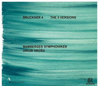 SIGNIERT Jakub Hrusa Bruckner 4 Die 3 Versionen Accentus 4CD