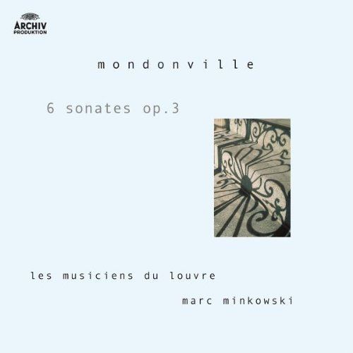 signiert Marc Minkowski Mondonville 6 Sonaten Archiv CD