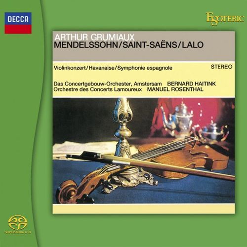 Mendelssohn Violinkonzert Arthur Grumiaux Esoteric SACD
