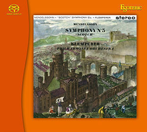 Mendelssohn Symphonie No.3 Otto Klemperer Esoteric SACD