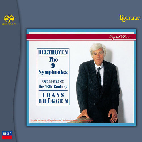 Beethoven Die 9 Symphonien Brüggen Esoteric SACD Box