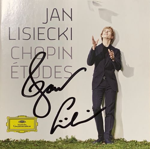 SIGNIERT Jan Lisiecki Chopin Etudes DG CD