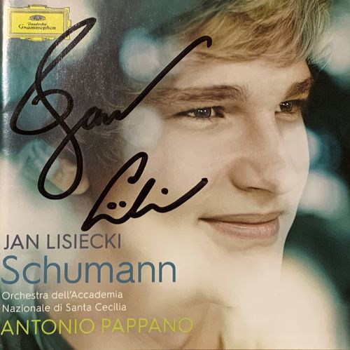 SIGNIERT Jan Lisiecki Schumann Klavierkonzert DG CD