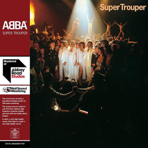 ABBA Super Trouper Half Speed Mastered Polar 180g 2LP