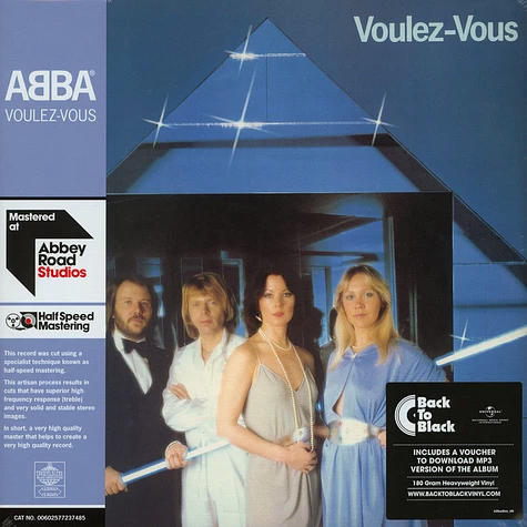 ABBA Voulez-Vous Half Speed Mastered at Abbey Road Polar 2LP