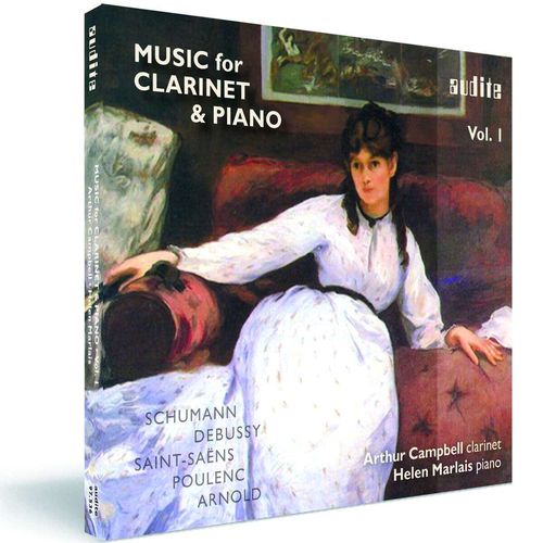 ARTHUR CAMPBELL Music for Clarinet & Piano Audite CD